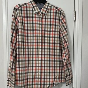 George Multicolor Plaid Button-Down Shirt